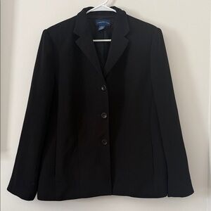 Charter Club Women's Black Blazer Size 14